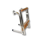 Escalera inox 3 Peldaños