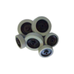 Ruedas de Goma Pequeñas para Pasarela