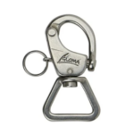 Mosquetón con Grillete Giratorio Triangular