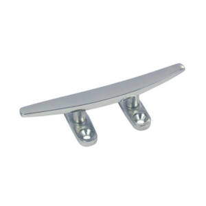 Cornamusa plana de Naomar, 4 agujeros, de en acero inoxidable