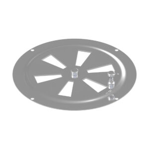 Rejilla de Ventilación Redonda para Barcos Ø125 mm Bloqueble